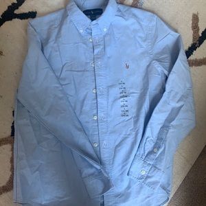 Light blue Ralph Lauren button down